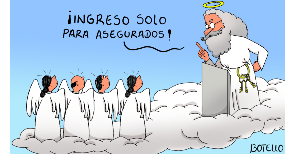 Caricatura: Asegurados