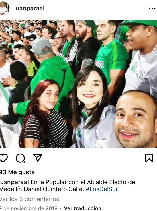  - El alcalde de Medellín odia tanto a los Ardila Lulle que apoya a los vándalos de Los del Sur