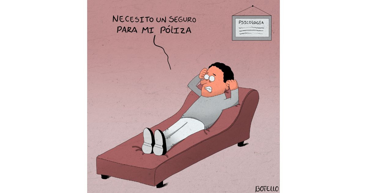 Caricatura: Seguros para pólizas