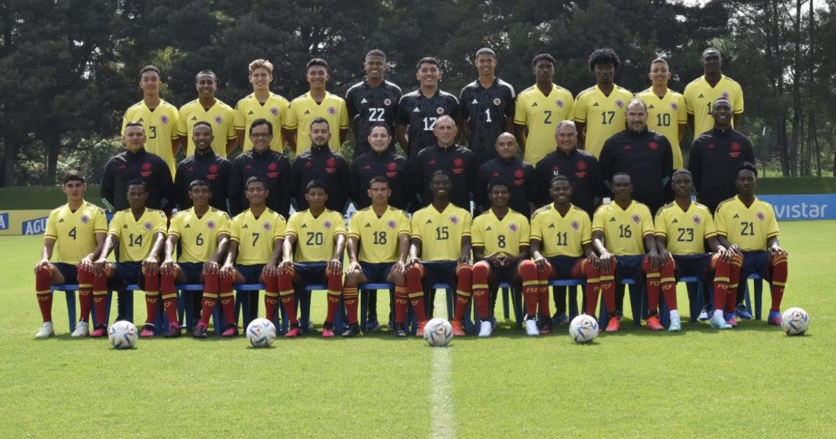 Así son los partidos de Colombia en el Sudamericano Sub 17
