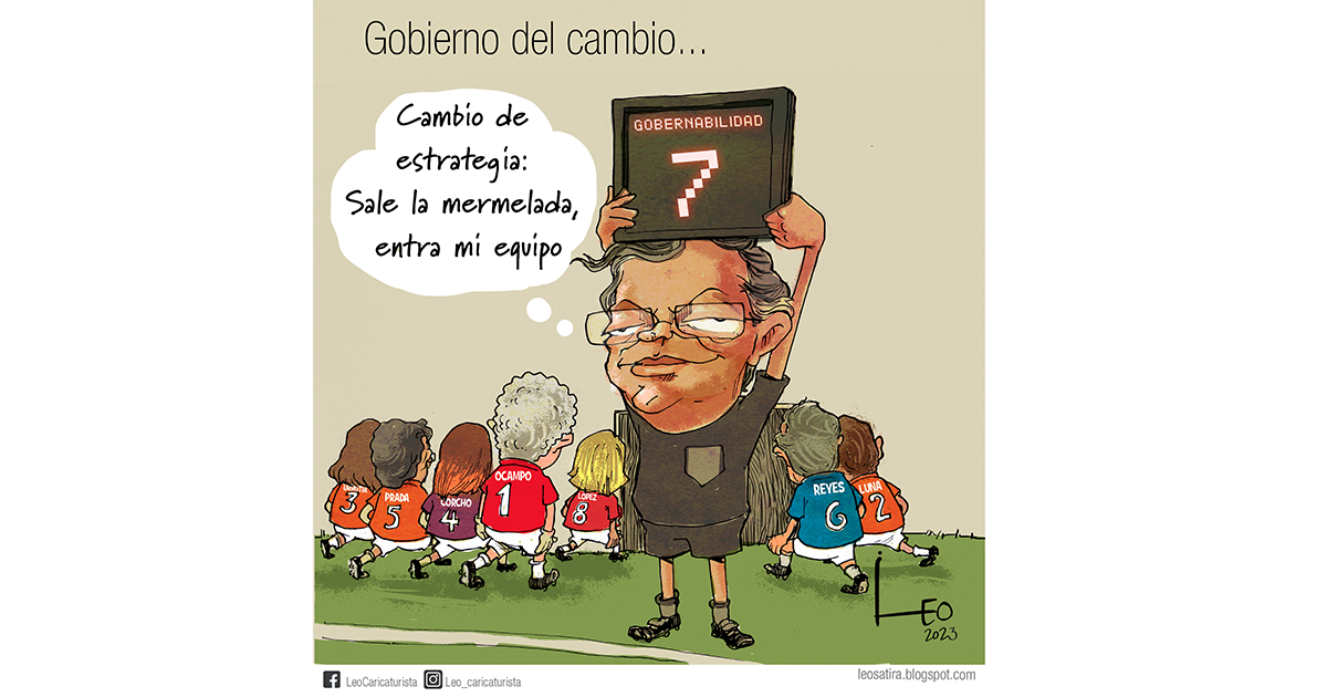 Caricatura: Gobierno del cambio