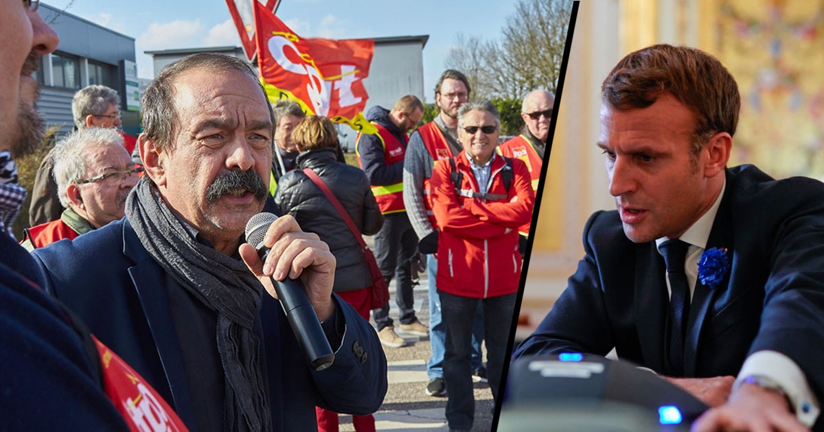 El sindicalista francés que puso contra las cuerdas al presidente Emmanuel Macron