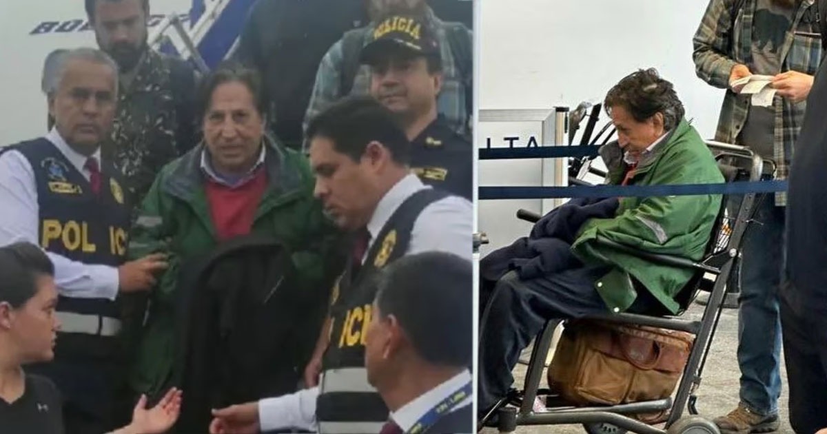 Alejandro Toledo, el expresidente peruano fue extraditado de EE. UU. salpicado por Odebrecht