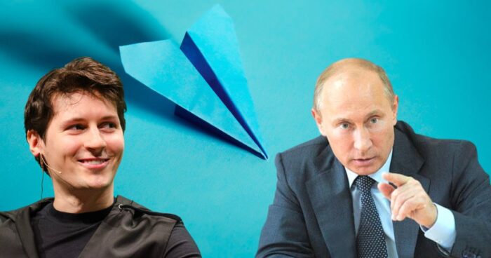 Pavel Durov y Vladimir Putin