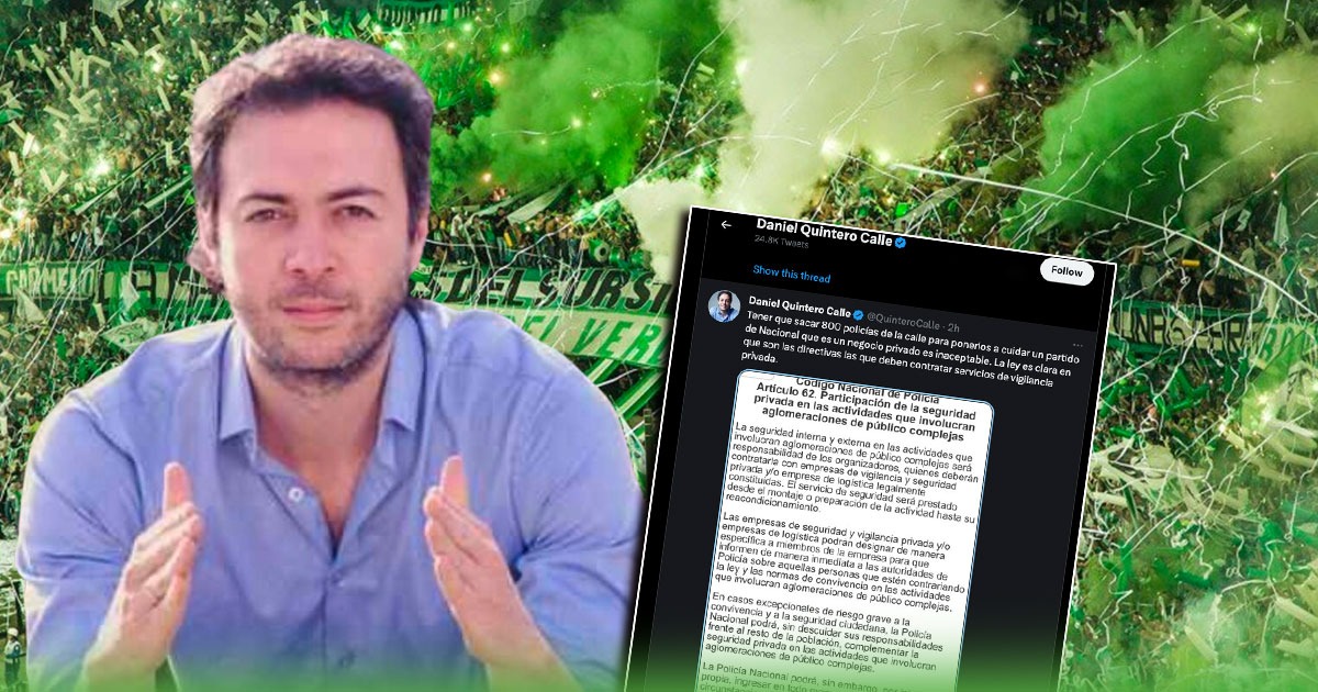 El alcalde de Medellín odia tanto a los Ardila Lulle que apoya a los vándalos de Los del Sur