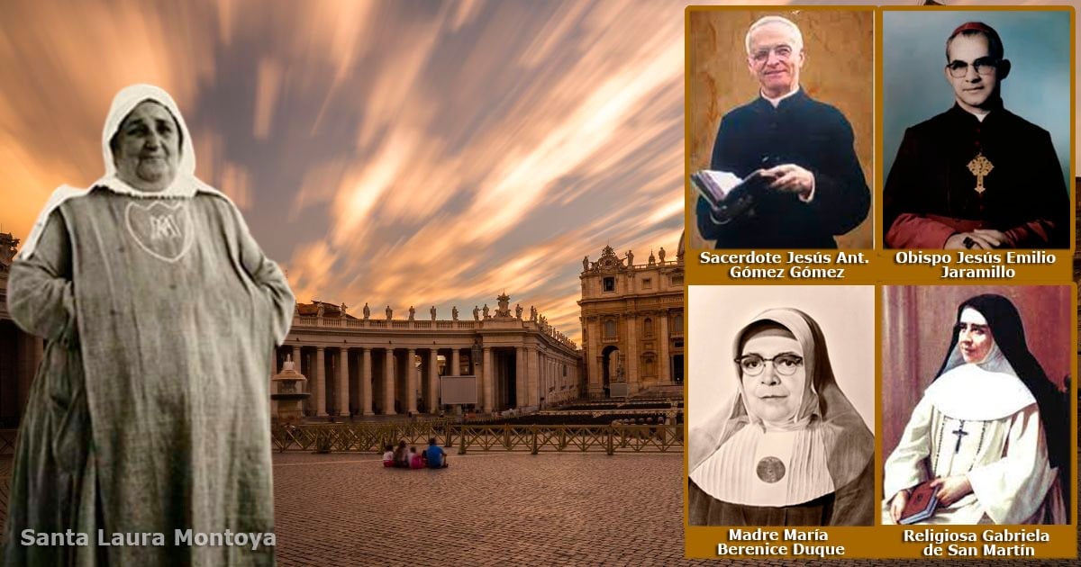 Los colombianos que hacen fila en el Vaticano para ser santos