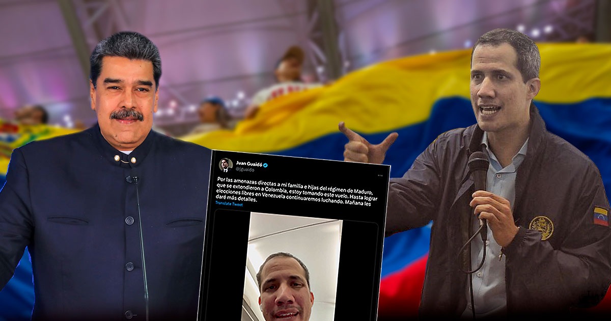 La aventura de Guaidó para escapársele a Nicolás Maduro