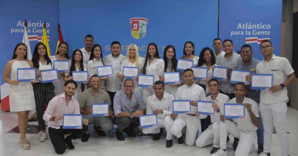 Gobernación del Atlántico posesionó a 23 delegados del Consejo Departamental de Juventud