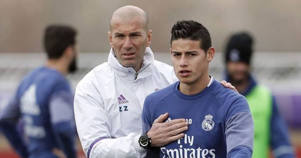 Vago, engreído e insoportable: las pruebas de que Zidane siempre tuvo razón sobre James