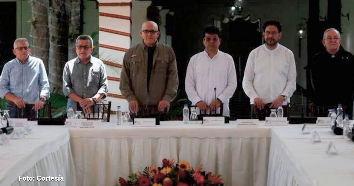 Otra vez en La Habana buscando el alto al fuego con el ELN