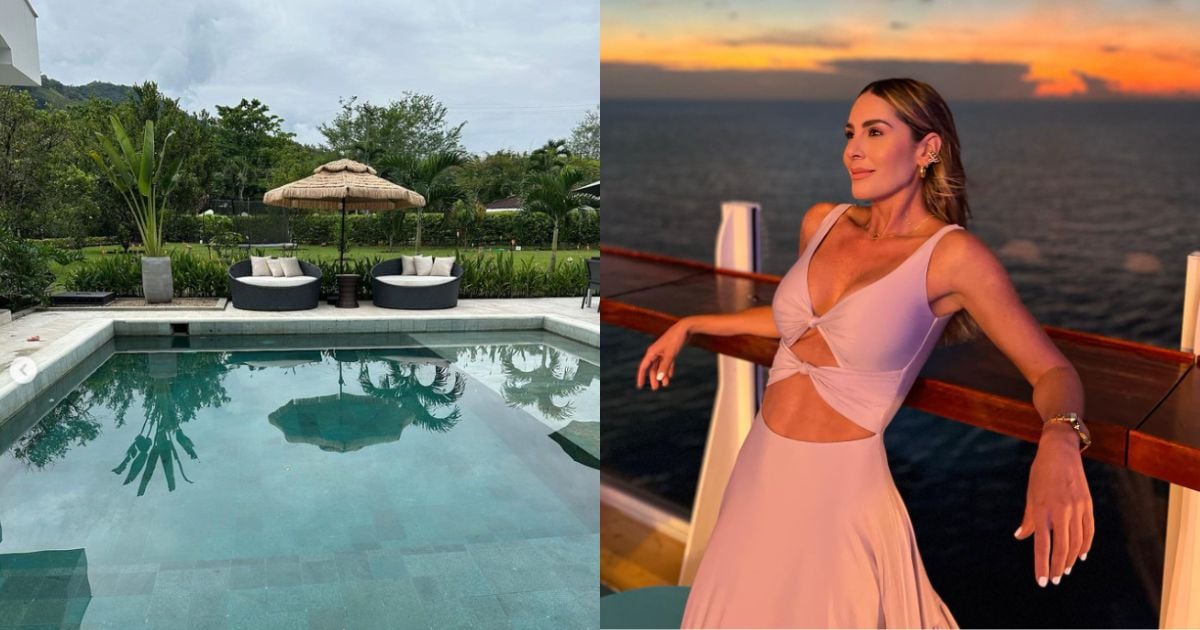 Piscina, mini bar y dos pisos: la lujosa finca de Carolina Soto en Villeta