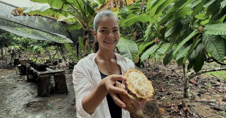  - Leidy Fernanda Ortega: la lideresa que potencia la producción del cacao en Tumaco