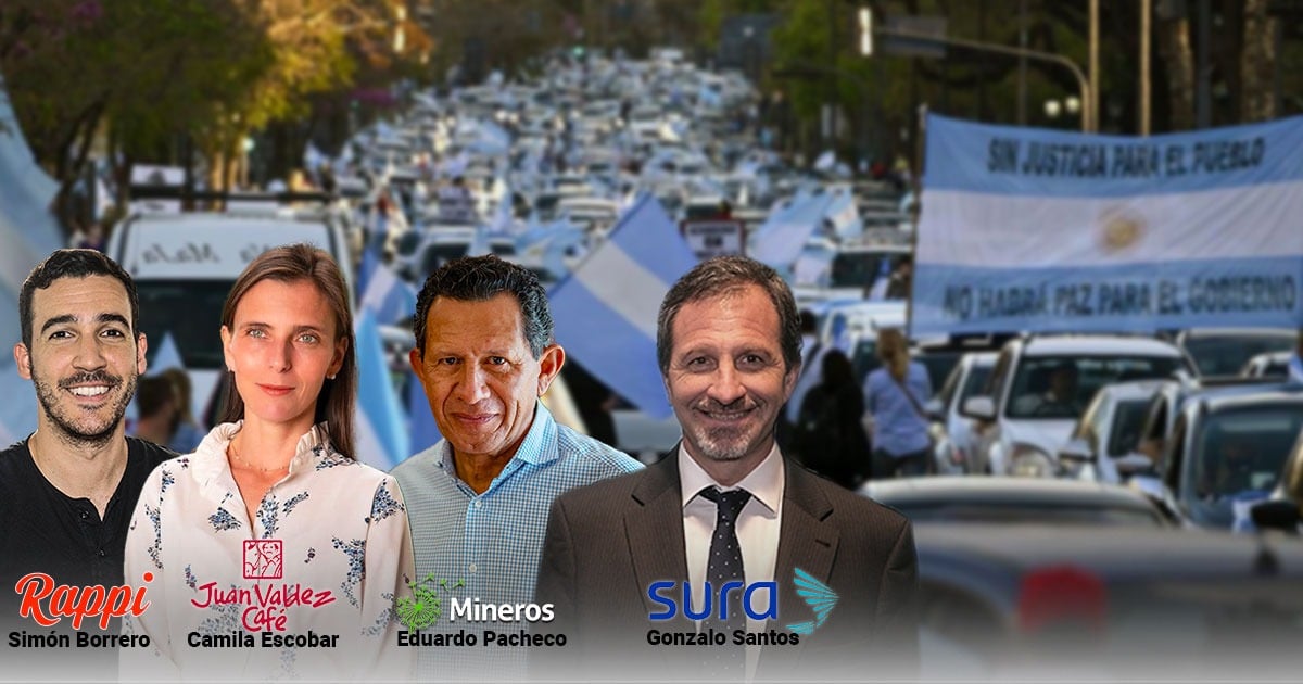 Cuatro empresarios colombianos aguantan la tormenta económica de Argentina