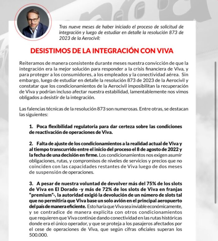 Adiós definitivo de Viva Air: Avianca no le dio la mano - -- Las2orillas - Adiós definitivo de Viva Air: Avianca no le dio la mano