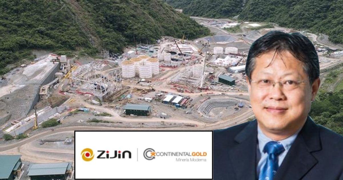 Frenazo de los chinos en la mina de oro Buriticá en Antioquia