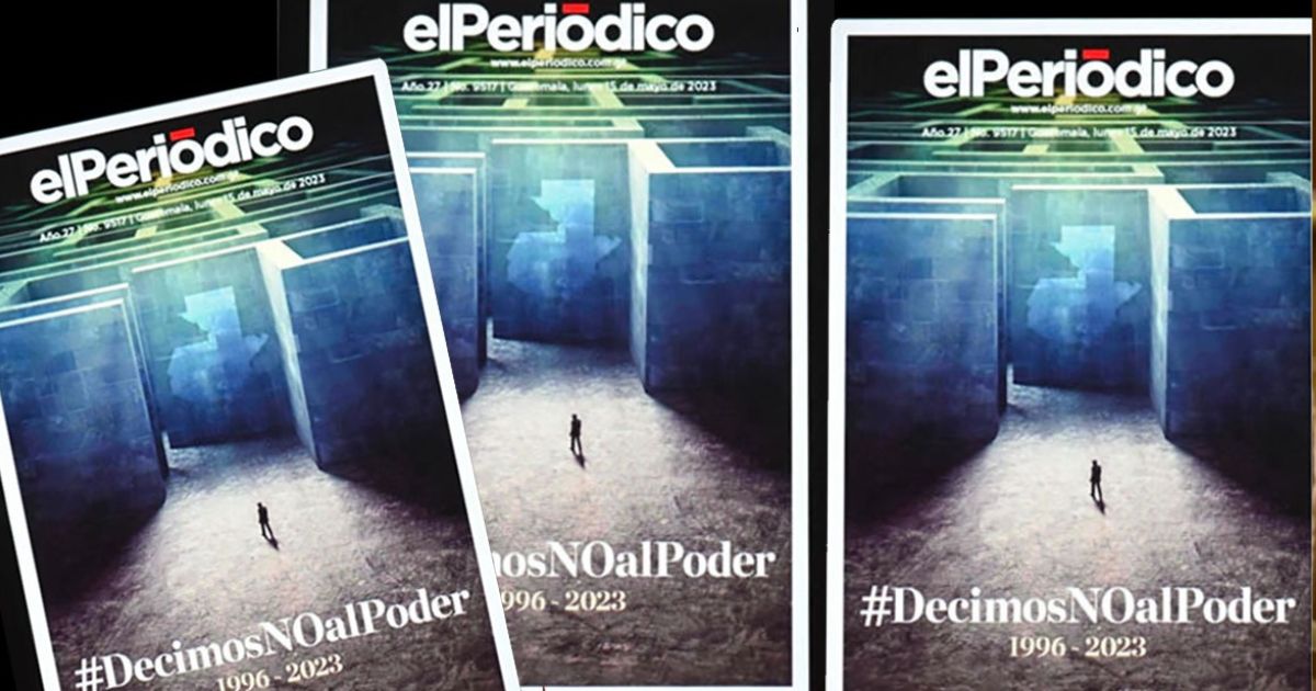 'El Periódico' de Guatemala cerró acorralado por el Gobierno