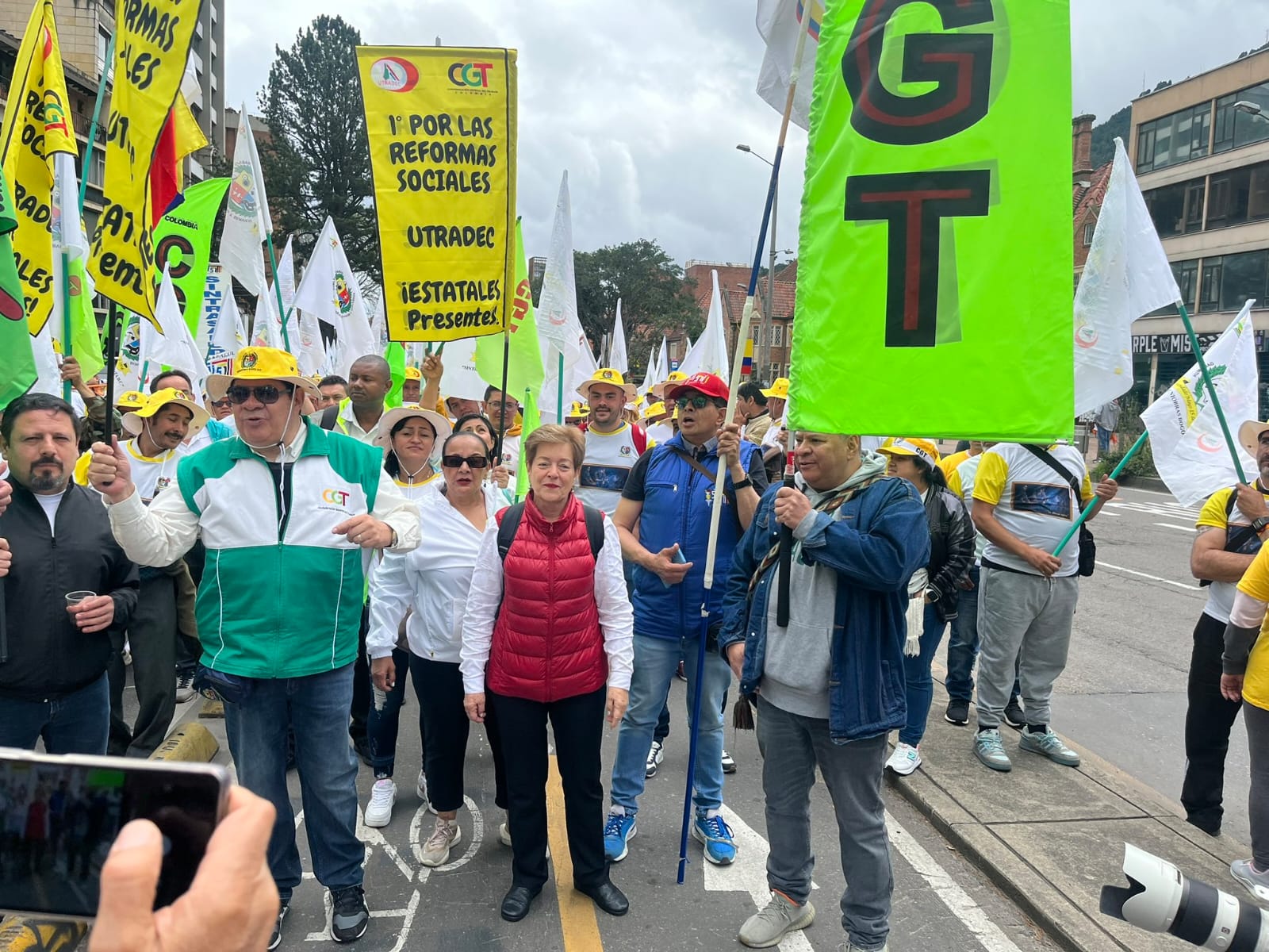  - La Mintrabajo regresa a la calle, donde ha marchado desde hace 40 años
