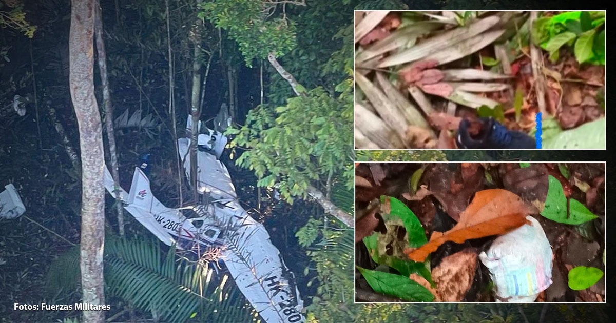 Las pruebas reales de que los 4 niños sí salieron con vida de la avioneta del Guaviare