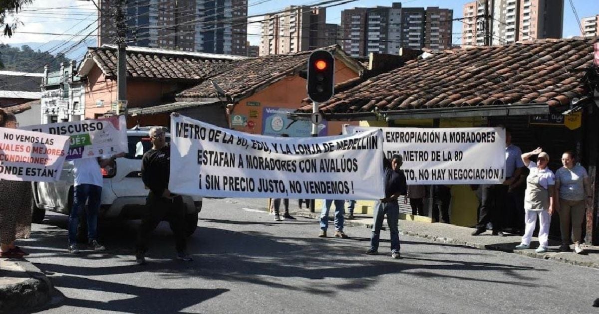 Habitantes de San Germán exigen precios justos por obra del Metro de la 80
