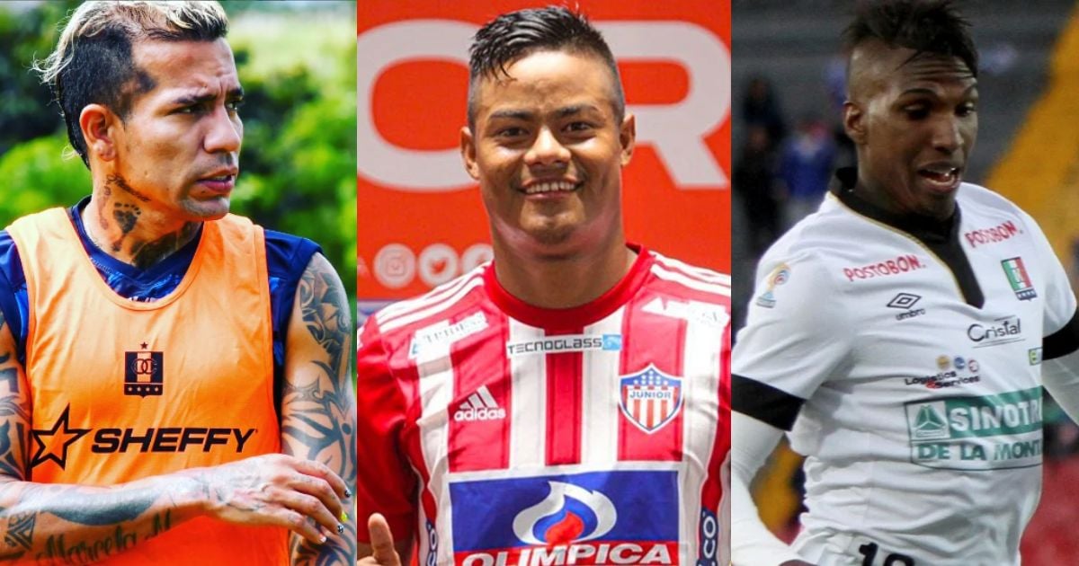 Los jugadores colombianos que viven con una botella debajo del brazo