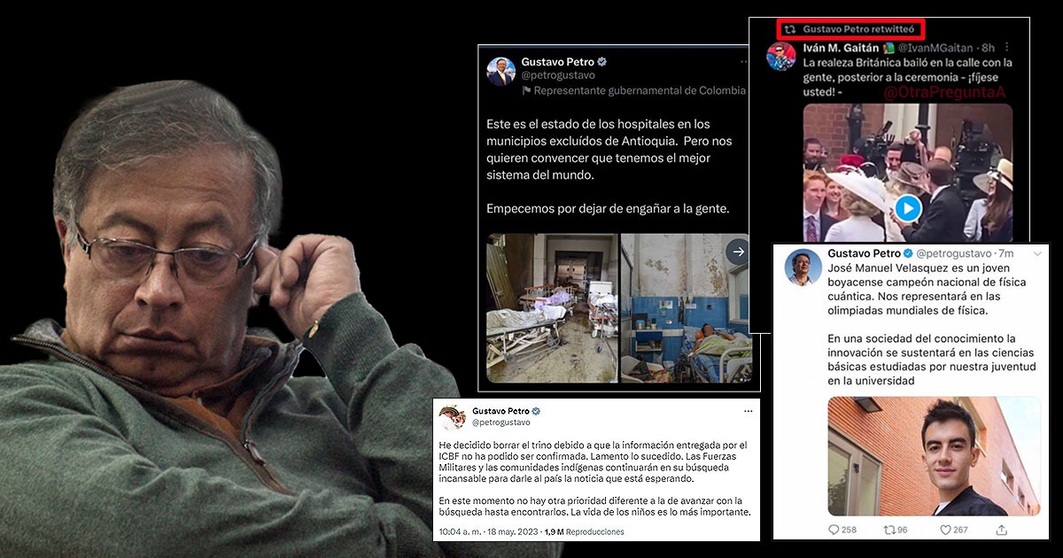 Las embarradas de Petro en Twitter que no se le perdonan