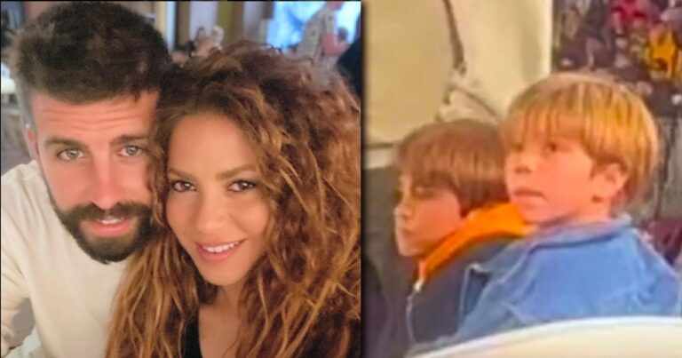 hijos de Shakira - Mientras que con Shakira todo es una fiesta los hijos no se aguantan una tarde con Pique