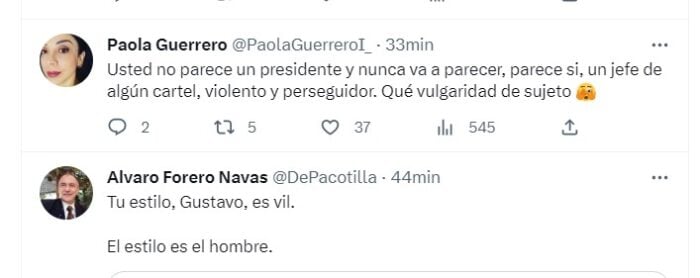  - “Por favor, que alguien le quite el twitter al presidente”