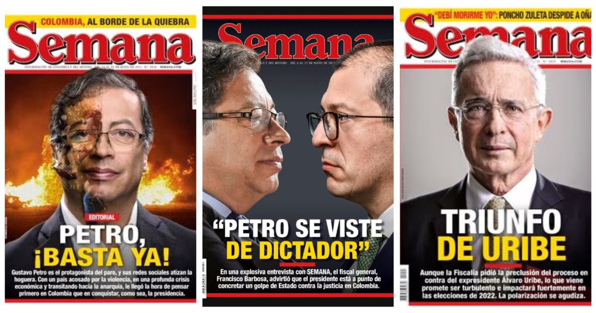 Predecible: para Semana la mejor forma de defender los gobiernos de Duque/Uribe es atacar a Petro