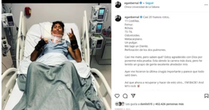 - El humilde zipaquireño que con su fisioterapia puso a volar a Egan de nuevo