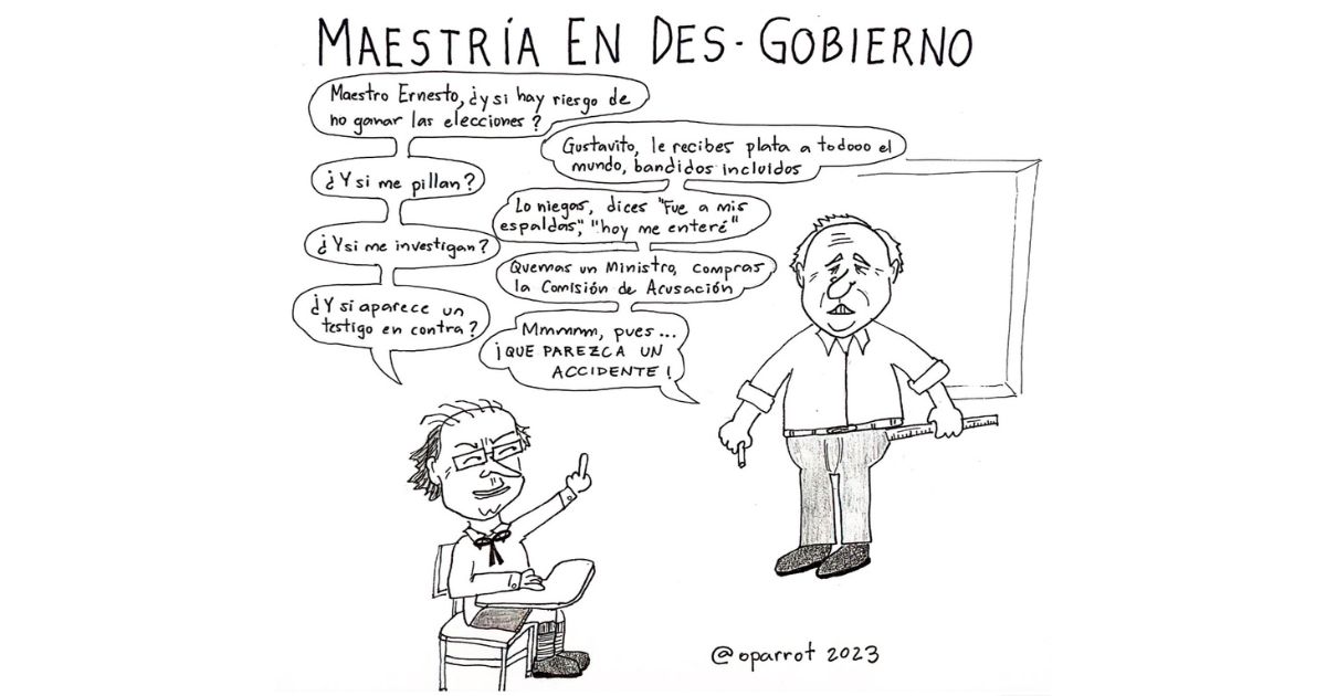 Caricatura: Maestría en des-gobierno