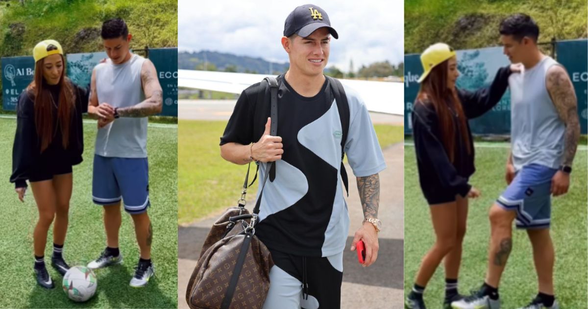 ¿Ahora se cree influencer? El curioso video con el que James Rodríguez ganó 500 mil pesos