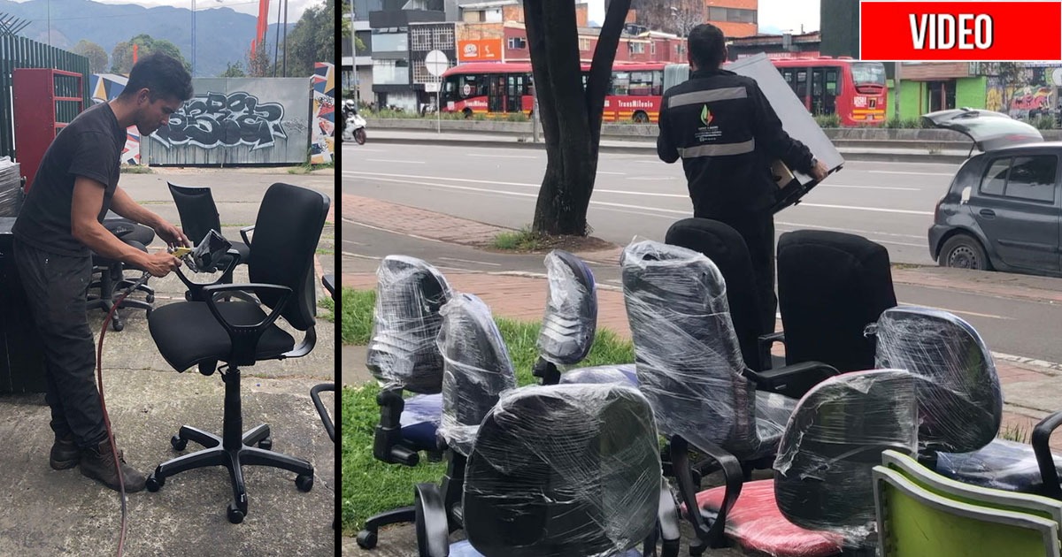 El lugar donde reparan los muebles de oficina en Bogotá