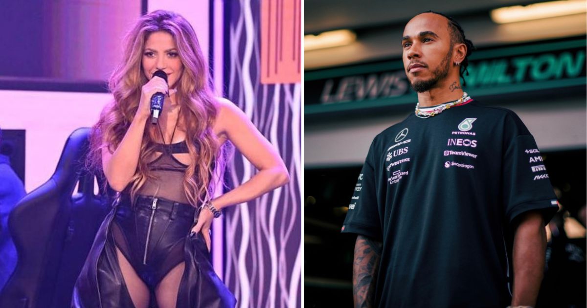 “Necesito mi propia latina” Las indirectas de Lewis Hamilton para conquistar a Shakira