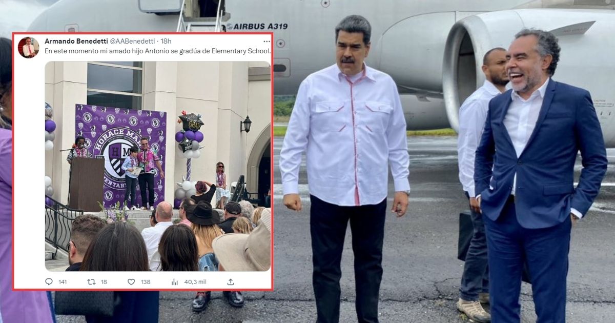 Benedetti cree que se manda solo: entra y sale de Caracas cuando quiere