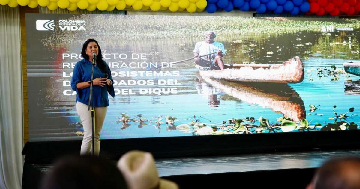 Canal del Dique: Gobernación del Atlántico participa en socialización del proyecto