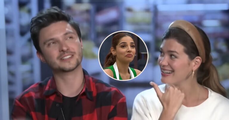 Diego Sáenz y Laura Barjum en MasterChef - Ni actuando es tan exagerada: la patética escena de celos de Laura Barjum en MasterChef