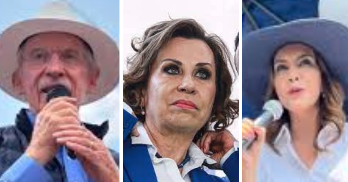 Los tres favoritos que hoy van por la presidencia de Guatemala