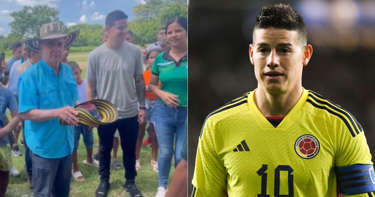 La sorpresita que le dio James Rodríguez a Álvaro Uribe: la cayó sin avisar al Ubérrimo