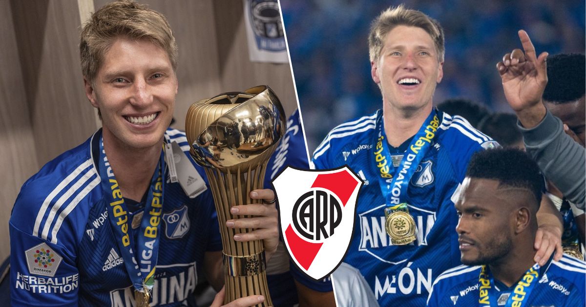Los coqueteos de River Plate a un referente de Millonarios: les dio el título y puede dejarles un platal