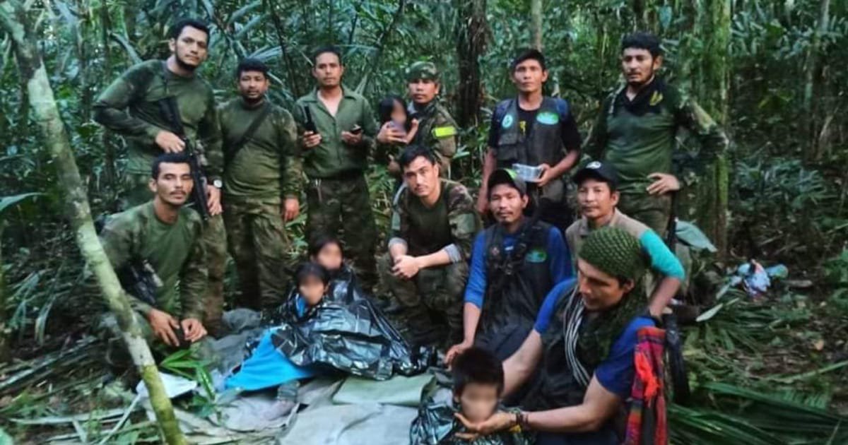 Se hizo el milagro: encontraron a los 4 niños perdidos en la selva del Guaviare