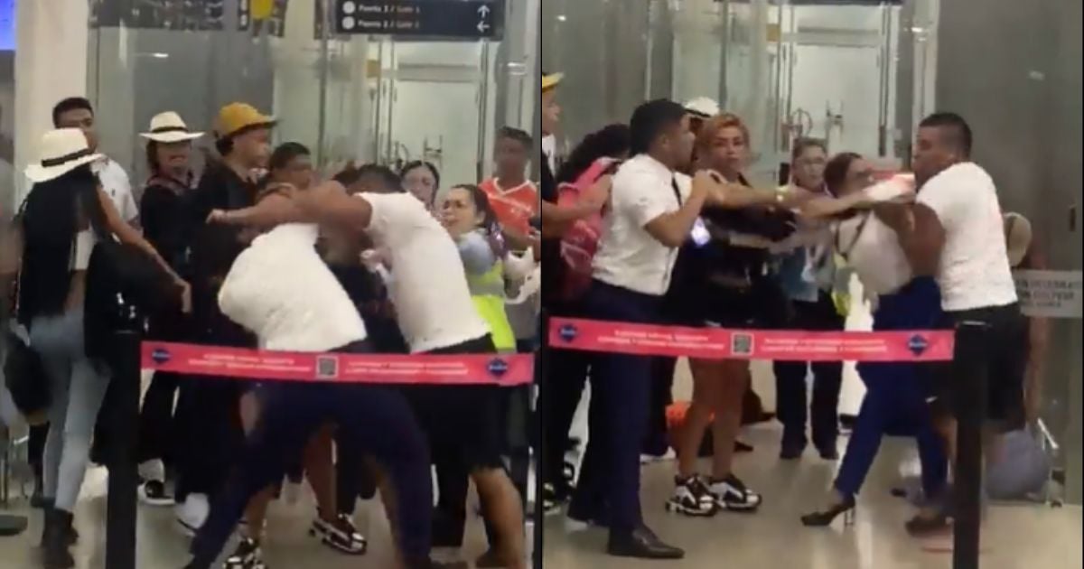 Son el saco de boxeo de la gente: un pasajero cogió a golpes a empleado de LATAM