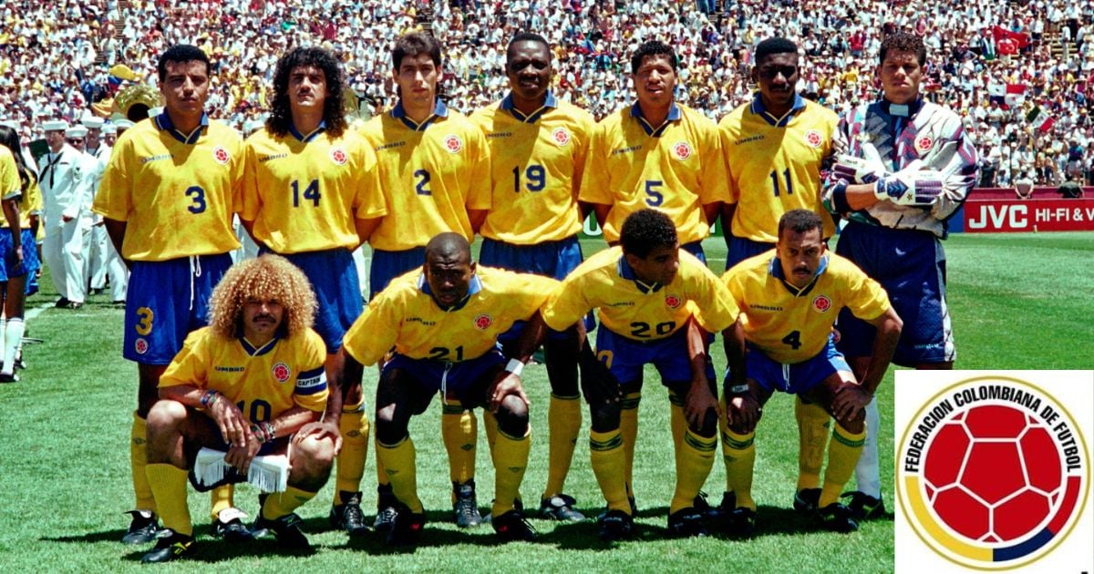 selección Colombia 1990