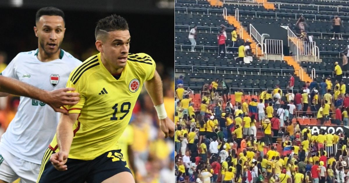 Armaron bochinche en estadio ajeno: la pena que dan los hinchas de la selección Colombia en el extranjero