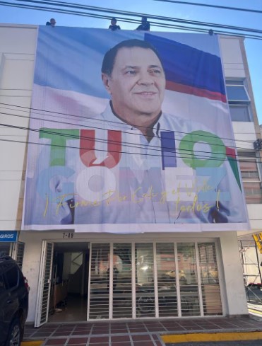 Tulio Gómez gobernación 