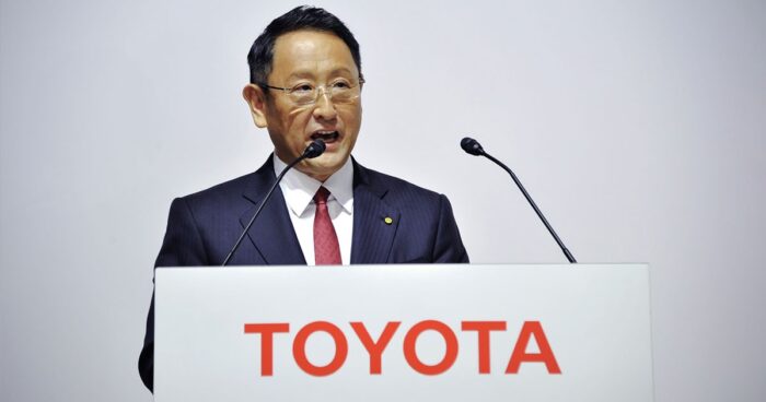 Akio Toyoda presidente de Toyota
