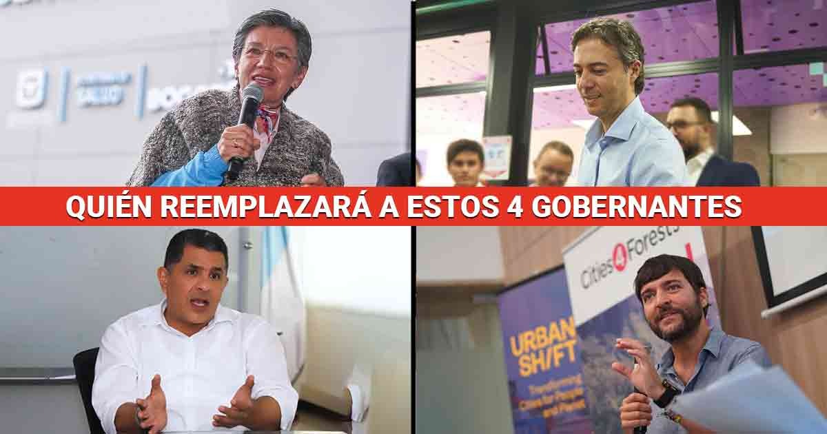 Quiénes serán los Alcaldes de las 4 principales ciudades de Colombia