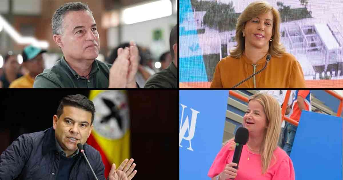 Los que quieren mandar en los principales Departamentos de Colombia