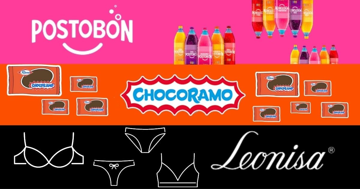 ¿Por qué Postobón, Chocoramo, Leonisa y otras marcas se llaman así?