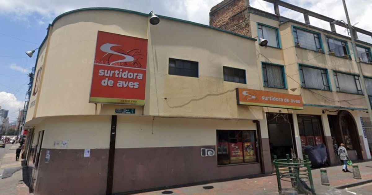 Así está actualmente la original Surtidora de Aves de la 22; una de las pollerías más populares de Bogotá