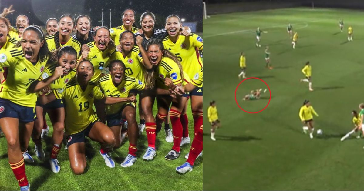 Esta fue la jugada por la que terminó el juego entre Colombia e Irlanda